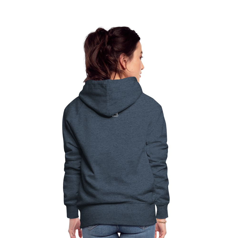 Frauen Premium Hoodie - Jeansblau