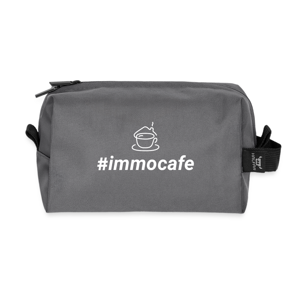 Recycelte Kulturtasche - Anthrazit