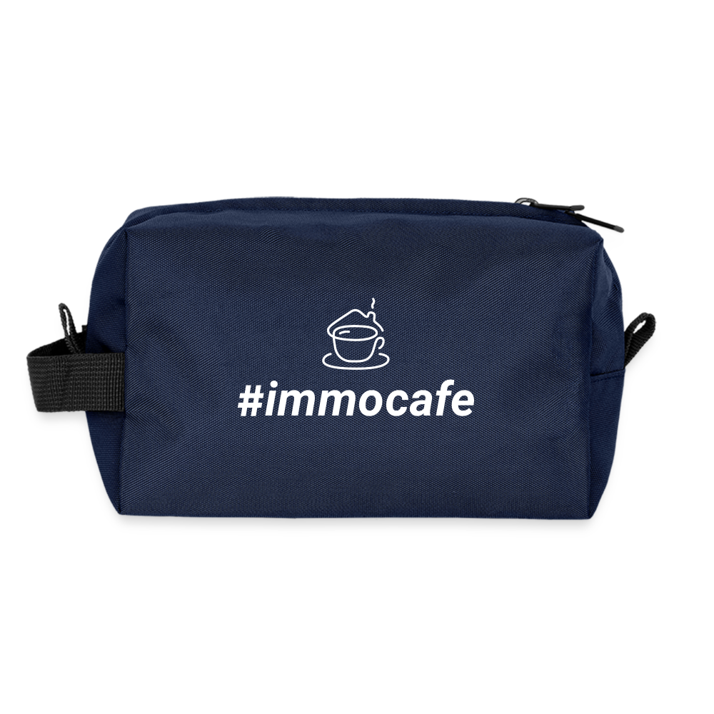 Recycelte Kulturtasche - Navy