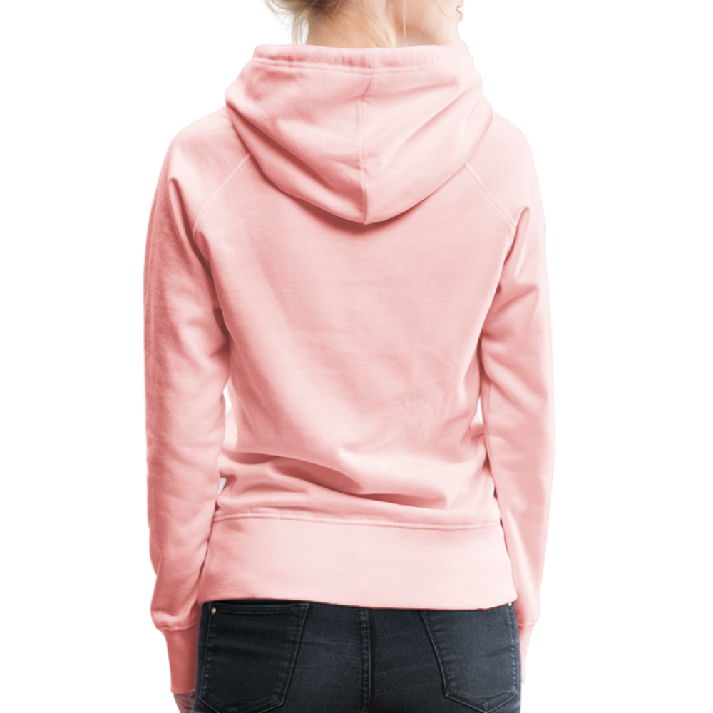 Frauen Premium Hoodie - Kristallrosa