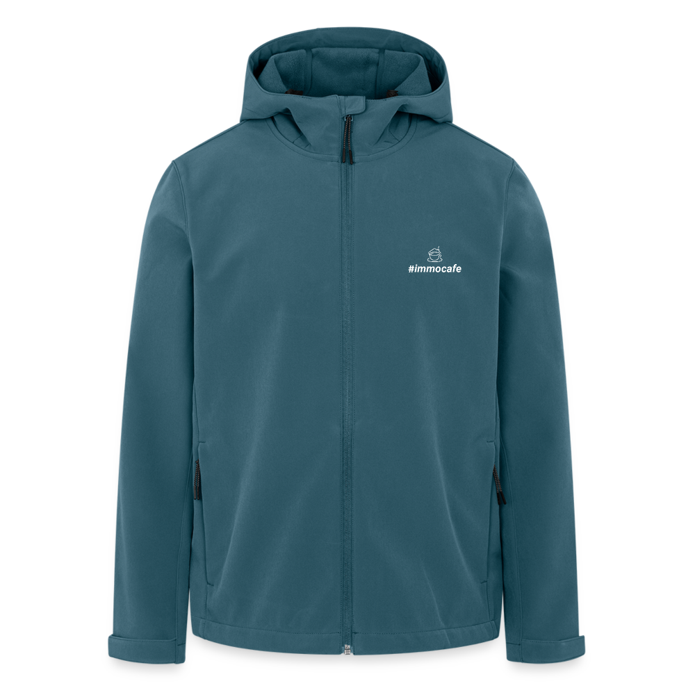 Stanley/Stella Männer Recycled Softshell Jacke Discoverer - Dunkles Petrol