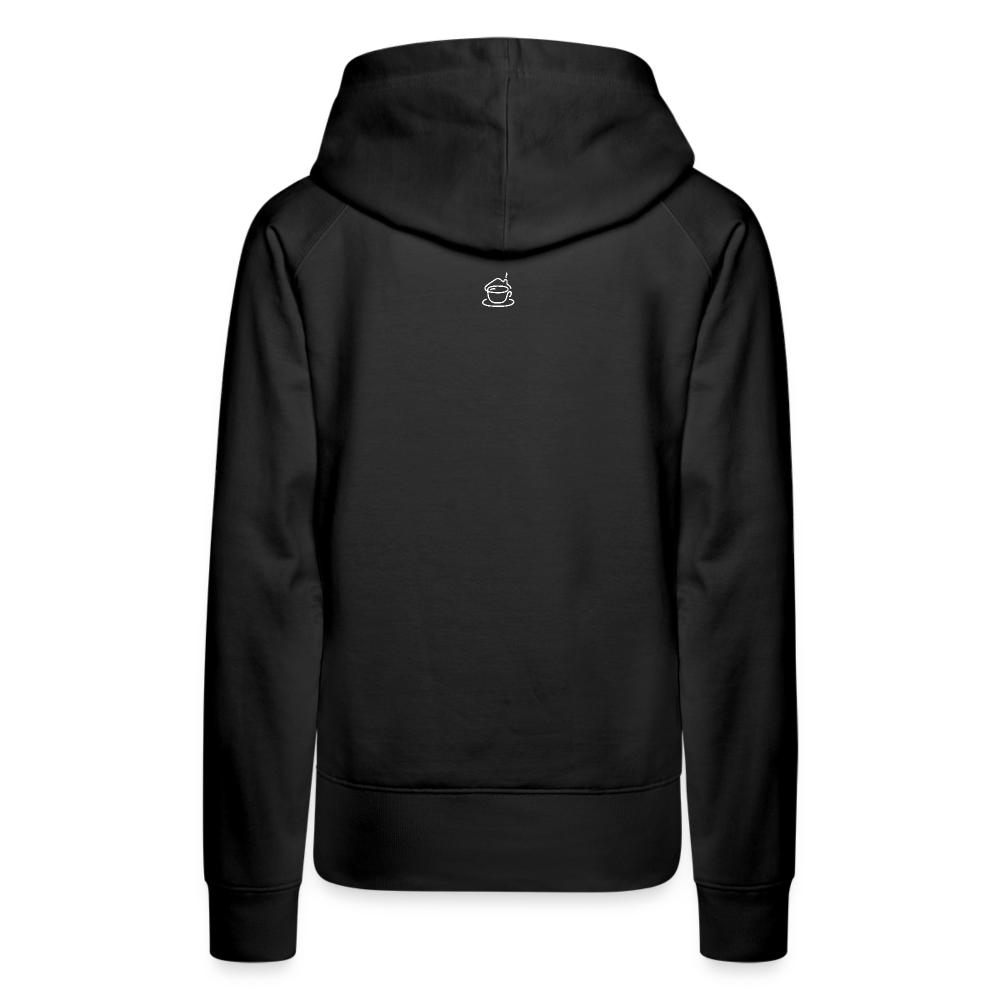 Frauen Premium Hoodie - Schwarz