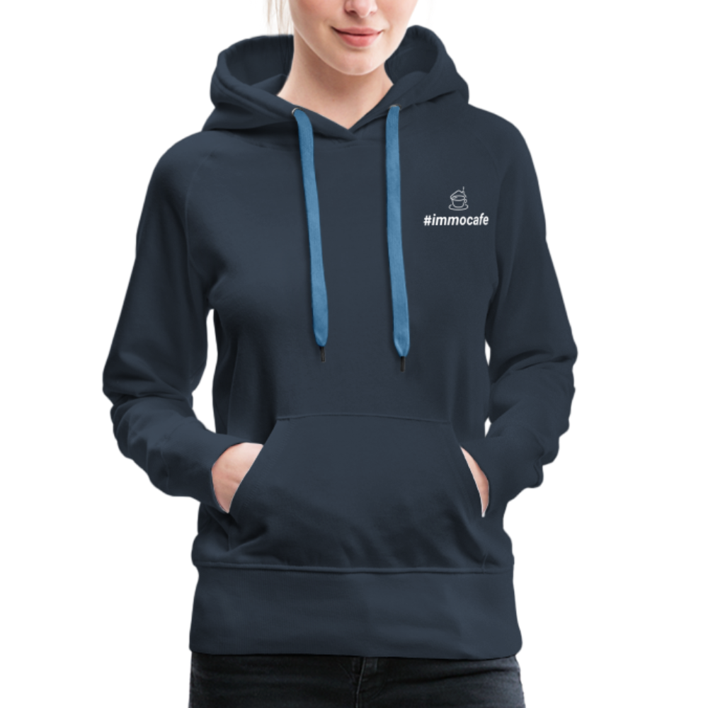 Frauen Premium Hoodie - Navy