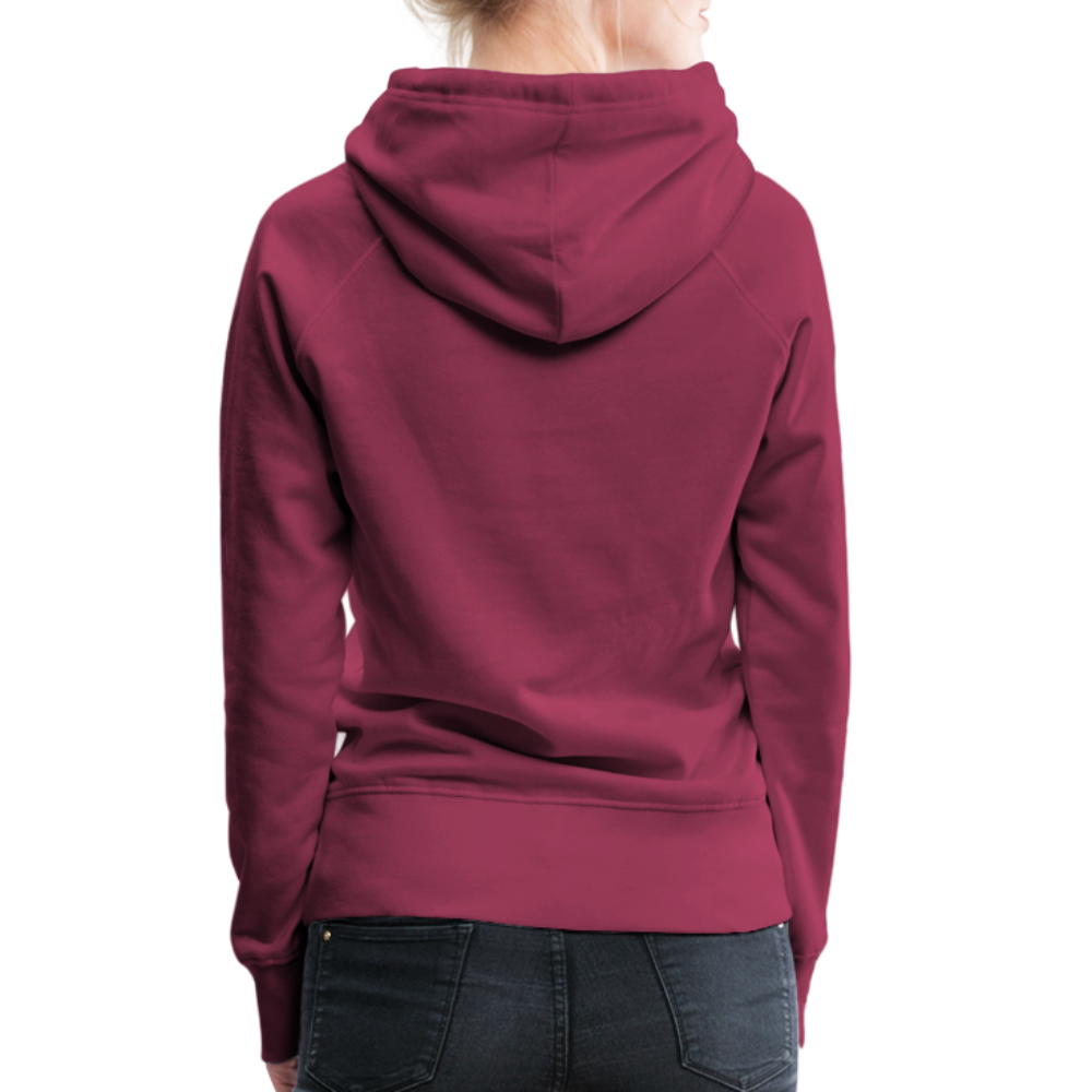 Frauen Premium Hoodie - Bordeaux