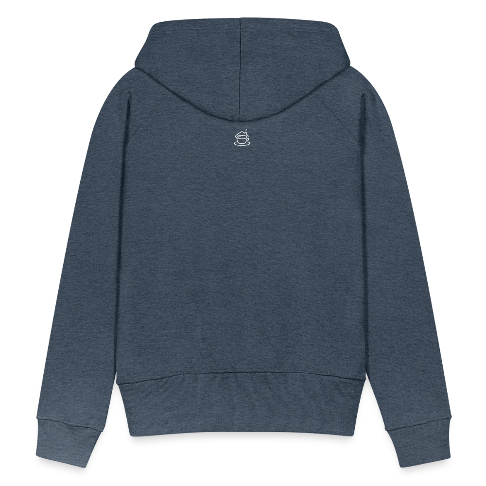 Frauen Premium Hoodie - Jeansblau