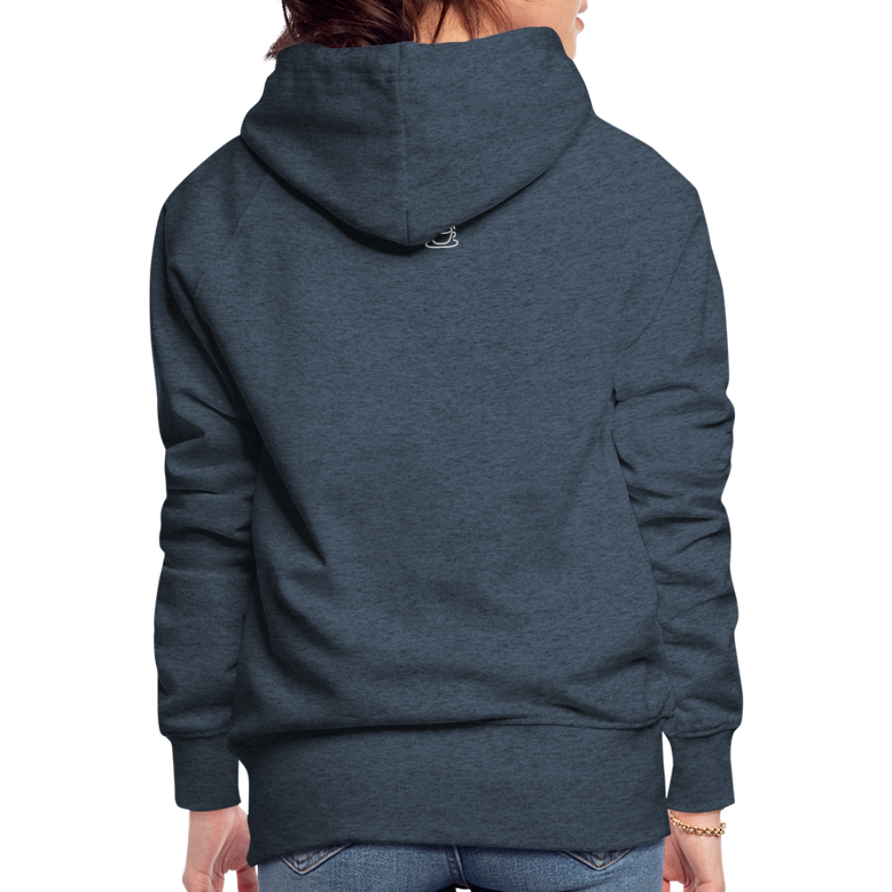 Frauen Premium Hoodie - Jeansblau