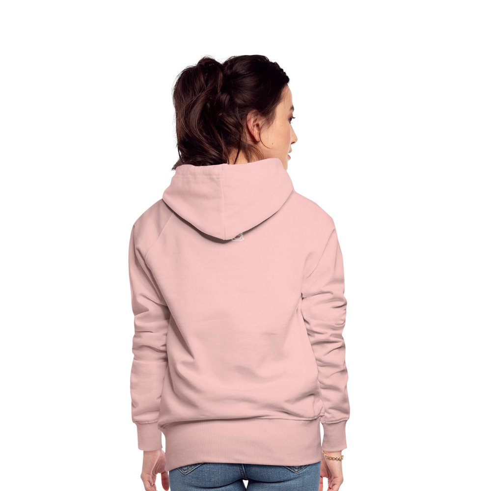 Frauen Premium Hoodie - Kristallrosa