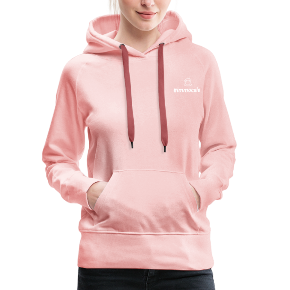 Frauen Premium Hoodie - Kristallrosa
