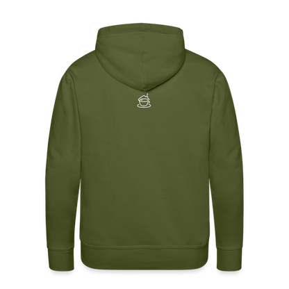 Männer Premium Hoodie - Olivgrün