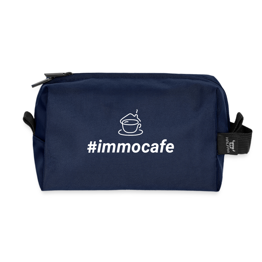 Recycelte Kulturtasche - Navy