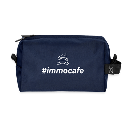 Recycelte Kulturtasche - Navy