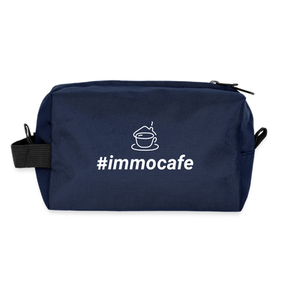 Recycelte Kulturtasche - Navy