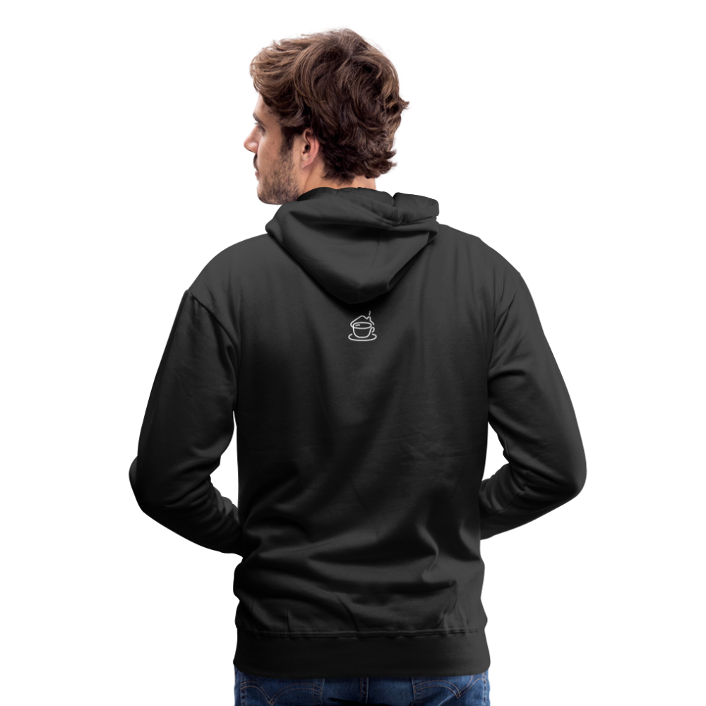 Männer Premium Hoodie - Schwarz