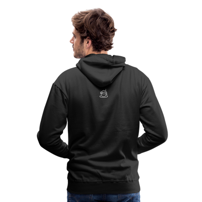 Männer Premium Hoodie - Schwarz