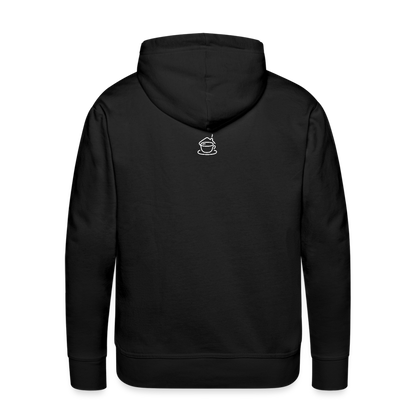 Männer Premium Hoodie - Schwarz