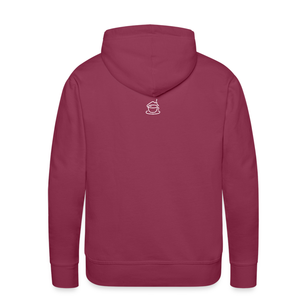 Männer Premium Hoodie - Bordeaux