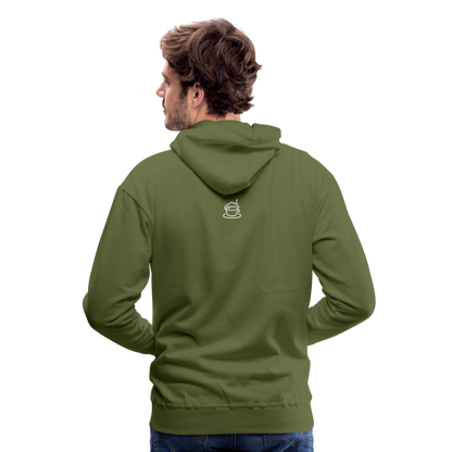 Männer Premium Hoodie - Olivgrün